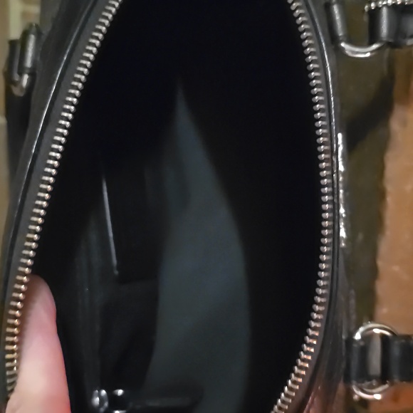 Coach Rowan Women's Satchel Bag - Black/Graphite/Silver - Picture 5 of 8